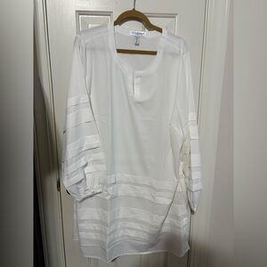 Coolibar White Dress EUC